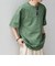 SHIPS any:〈接触冷感/吸水速乾/UVカット/遮熱〉Raylock フットボール Tシャツ◇