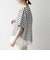 〈洗濯機可能〉レース ヘム アシンメトリー ショートスリーブ TEE