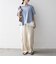 〈洗濯機可能〉レース ヘム アシンメトリー ショートスリーブ TEE