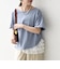 〈洗濯機可能〉レース ヘム アシンメトリー ショートスリーブ TEE