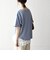 〈洗濯機可能〉レース ヘム アシンメトリー ショートスリーブ TEE