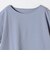 〈洗濯機可能〉レース ヘム アシンメトリー ショートスリーブ TEE