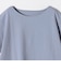 〈洗濯機可能〉レース ヘム アシンメトリー ショートスリーブ TEE