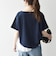 〈洗濯機可能〉レース ヘム アシンメトリー ショートスリーブ TEE