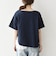 〈洗濯機可能〉レース ヘム アシンメトリー ショートスリーブ TEE