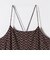 SHIPS any:〈洗濯機可能〉ラメ ジャカード タッセル キャミ ワンピース