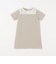 SHIPS any: レース カラー リボン 半袖 Tシャツ ワンピース <KIDS>
