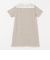 SHIPS any: レース カラー リボン 半袖 Tシャツ ワンピース <KIDS>