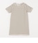 SHIPS any: レース カラー リボン 半袖 Tシャツ ワンピース <KIDS>