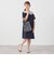 SHIPS any: レース カラー リボン 半袖 Tシャツ ワンピース <KIDS>