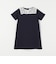 SHIPS any: レース カラー リボン 半袖 Tシャツ ワンピース <KIDS>