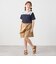 SHIPS any: レース カラー リボン 半袖 Tシャツ<KIDS>