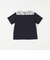 SHIPS any: レース カラー リボン 半袖 Tシャツ<KIDS>