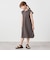 SHIPS any: ヘンリーネック ノースリーブ Tシャツ ワンピース<KIDS>