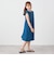 SHIPS any: ヘンリーネック ノースリーブ Tシャツ ワンピース<KIDS>