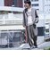 SHIPS:〈セットアップ対応/ 撥水〉Comfy Line DRYAIR ピンタック イージー パンツ