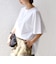 〈接触冷感/UVカット〉ガゼット デザイン ワイド スリーブ TEE