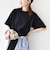 〈接触冷感/UVカット〉ガゼット デザイン ワイド スリーブ TEE