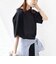 〈接触冷感/UVカット〉ガゼット デザイン ワイド スリーブ TEE