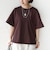 〈接触冷感/UVカット〉ガゼット デザイン ワイド スリーブ TEE