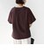 〈接触冷感/UVカット〉ガゼット デザイン ワイド スリーブ TEE