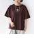 〈接触冷感/UVカット〉ガゼット デザイン ワイド スリーブ TEE