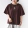 〈接触冷感/UVカット〉ガゼット デザイン ワイド スリーブ TEE
