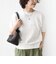 【WEB限定】〈手洗い可能〉ペーパー ヘンリーネック アイレット ニット