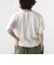 【WEB限定】〈手洗い可能〉ペーパー ヘンリーネック アイレット ニット