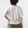 【WEB限定】〈手洗い可能〉ペーパー ヘンリーネック アイレット ニット