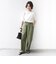 【WEB限定】〈手洗い可能〉ペーパー ヘンリーネック アイレット ニット