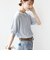 【WEB限定】〈手洗い可能〉ペーパー ヘンリーネック アイレット ニット