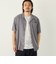 SHIPS Colors:〈接触冷感〉カット ジャカード オープンカラー シャツ