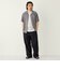 SHIPS Colors:〈接触冷感〉カット ジャカード オープンカラー シャツ