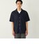 SHIPS Colors:〈接触冷感〉カット ジャカード オープンカラー シャツ