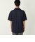 SHIPS Colors:〈接触冷感〉カット ジャカード オープンカラー シャツ