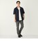 SHIPS Colors:〈接触冷感〉カット ジャカード オープンカラー シャツ
