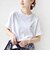 【WEB限定】SHIPS: マイクロ SHIPSロゴ Tシャツ