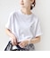 【WEB限定】SHIPS: マイクロ SHIPSロゴ Tシャツ