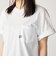 【WEB限定】SHIPS: エンブロイダリー SHロゴ ポケット Tシャツ