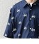 SHIPS any:〈洗濯機可能〉グリッター プリント レギュラー ハーフスリーブ シャツ◇