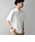 SHIPS any:〈洗濯機可能〉エアロ スケープ メッシュ 鹿の子 リブ Tシャツ◇