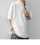 SHIPS any:〈洗濯機可能〉エアロ スケープ メッシュ 鹿の子 リブ Tシャツ◇