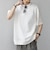 SHIPS any:〈洗濯機可能〉エアロ スケープ メッシュ 鹿の子 リブ Tシャツ◇