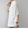 SHIPS any:〈洗濯機可能〉エアロ スケープ メッシュ 鹿の子 リブ Tシャツ◇