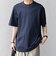 SHIPS any:〈洗濯機可能〉エアロ スケープ メッシュ 鹿の子 リブ Tシャツ◇