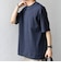 SHIPS any:〈洗濯機可能〉エアロ スケープ メッシュ 鹿の子 リブ Tシャツ◇