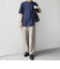 SHIPS any:〈洗濯機可能〉エアロ スケープ メッシュ 鹿の子 リブ Tシャツ◇