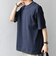 SHIPS any:〈洗濯機可能〉エアロ スケープ メッシュ 鹿の子 リブ Tシャツ◇