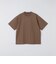 SHIPS:〈接触冷感〉リネン ライク ジャカード ショートスリーブ Tシャツ